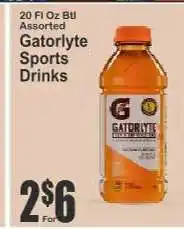 Key Food Gatorlyte Sports Drinks offer
