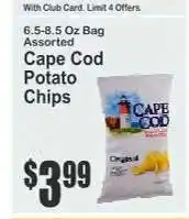 Key Food Cape Cod Potato Chips offer