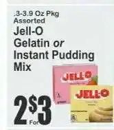 Key Food Jell-O Gelatin or Instant Pudding Mix offer