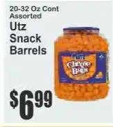 Key Food Utz Snack Barrels offer