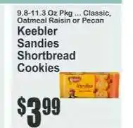 Key Food Keebler Sandies Shortbread Cookies offer