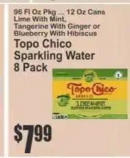 Key Food Topo Chico Sparkling Water 8 Pack offer