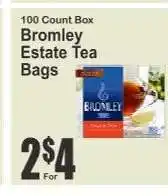 Key Food Bromley Estate Tea Bags offer