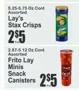 Key Food Lay's Stax crisps offer