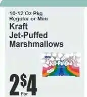Key Food Kraft Jet-Puffed Marshmallows offer