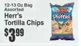 Key Food Herr's Tortilla Chips offer