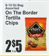 Key Food On The Border Tortilla Chips offer