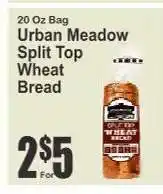 Key Food Urban Meadow Split Top Wheat Bread offer