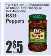 Key Food B&G Peppers offer