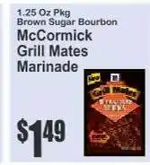 Key Food McCormick Grill Mates Marinade offer