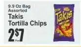 Key Food Takis Tortilla Chips offer