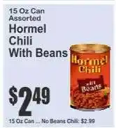 Key Food Hormel Chili With Beans offer
