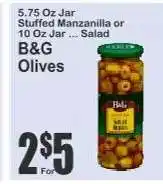 Key Food B&G Olives offer