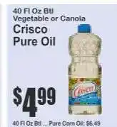 Key Food Crisco Pure Oil offer