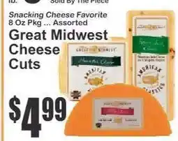 Key Food Great Midwest Cheese Cuts offer