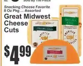 Key Food Great Midwest Cheese Cuts offer