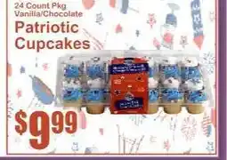 Key Food Patriotic Cupcakes offer