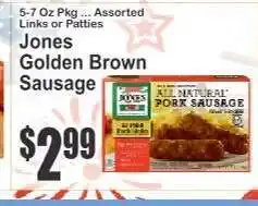 Key Food Jones Golden Brown Sausage offer