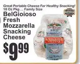 Key Food BelGioioso Fresh Mozzarella Snacking Cheese offer