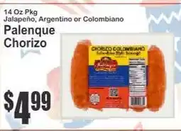 Key Food Palenque Chorizo offer