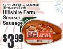 Key Food Hillshire Farm Smoked Sausage offer