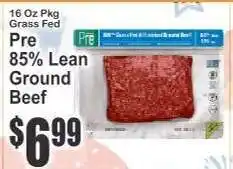 Key Food Pre 85% Lean Ground Beef offer