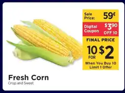 ShopRite Fresh Corn offer