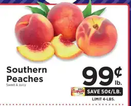 ShopRite Southern Peaches offer