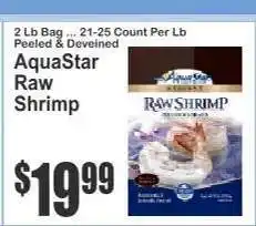Key Food AquaStar Raw Shrimp offer