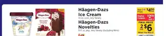 ShopRite Häagen Dazs Ice Cream offer