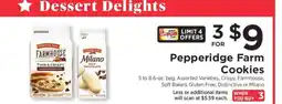 ShopRite Pepperidge Farm Cookies offer