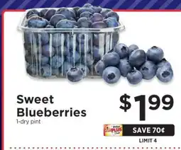 ShopRite Sweet Blueberries offer