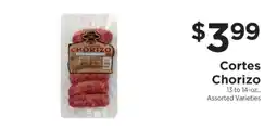 ShopRite Cortes Chorizo offer
