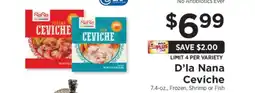 ShopRite D'la Nana Ceviche offer