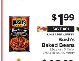 ShopRite Bush's Baked Beans offer