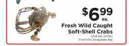 ShopRite Fresh Wild Caught Soft-Shell Crabs offer