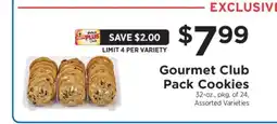 ShopRite Gourmet Club Pack Cookies offer