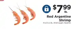 ShopRite Red Argentine Shrimp offer