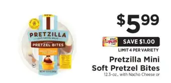 ShopRite Pretzilla Mini Soft Pretzel Bites offer