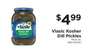 ShopRite Vlasic Kosher Dill Pickles offer