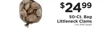 ShopRite Littleneck Clams offer