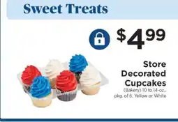 ShopRite Store Decorated Cupcakes offer