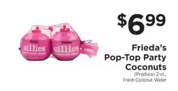 ShopRite Frieda’s Pop-Top Party Coconuts offer