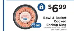 ShopRite Bowl & Basket Cooked Shrimp Ring offer