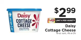 ShopRite Daisy Cottage Cheese offer