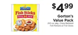 ShopRite Gorton's Value Pack offer