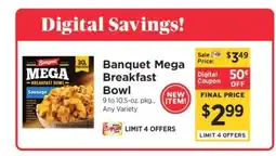 ShopRite Banquet Mega Breakfast Bowl offer