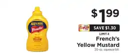 ShopRite French's Yellow Mustard offer