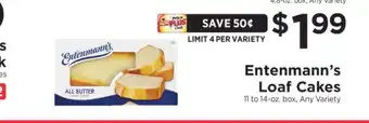 ShopRite Entenmann's Loaf Cakes offer