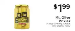 ShopRite Mt. Olive Pickles offer